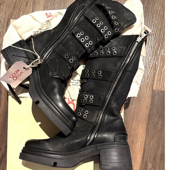 Free People x A.S. 98 Ellington Moto Boots - New in Box - US 8.5 - 9 / EU 39 - Picture 16 of 16